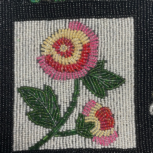 Beaded hand bag purse - Picture 2 of 6